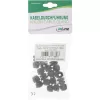 InLine 44010B pressacavo PG 7, IP68, 3,5-6 mm, nylon con guarnizione in neoprene, 10 pz., nero