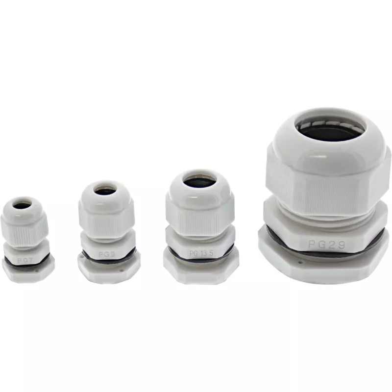 InLine pressacavo nylon IP68 3,5 - 6 mm grigio 10 pz.