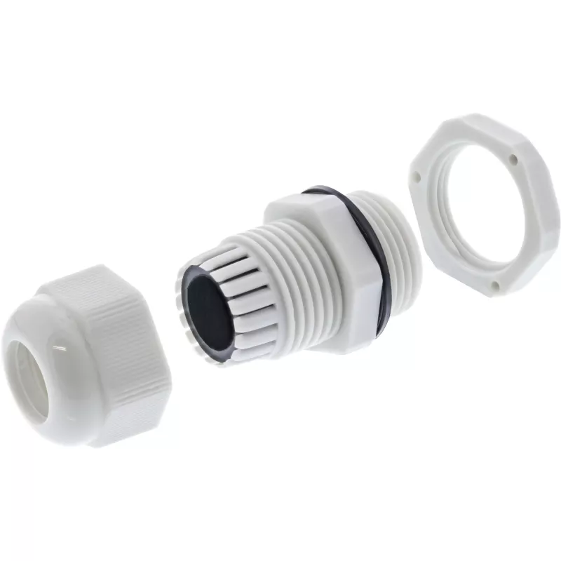 InLine pressacavo nylon IP68 3,5 - 6 mm grigio 10 pz.