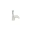 Fermacavo quadrato InLine 44020 8mm bianco 100 pz. confezione