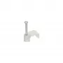 InLine confezione da 100 pz. fermacavo quadrato 10mm bianco