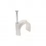 Fermacavo tondo InLine 44021B 10 mm bianco 100 pz.