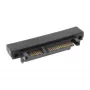 InLine adattatore SATA, M/F, 22 poli (15+7) angolato verso il basso