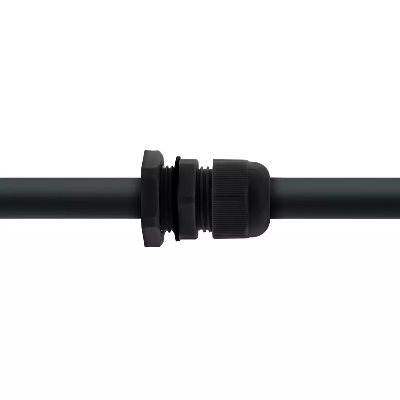 Pressacavo InLine 44012B nylon IP68 per cavi Ø6–12 mm, nero, confezione da 10