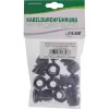 Pressacavo InLine 44012B nylon IP68 per cavi Ø6–12 mm, nero, confezione da 10