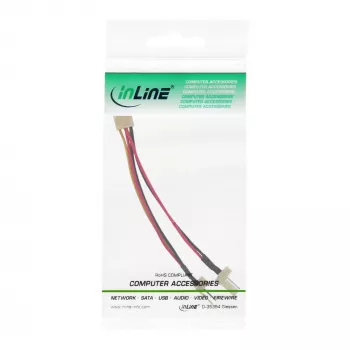 InLine adattatore ventola connettore femmina 3pin / 2x connettore maschio 3pin ca. 0,10m