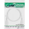 Prolunga cavo alimentazione InLine, C13 / C14, bianco, 0,5 m