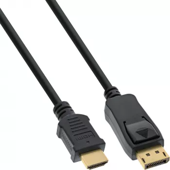 Cavo convertitore DisplayPort a HDMI InLine 17184 1,5 m nero