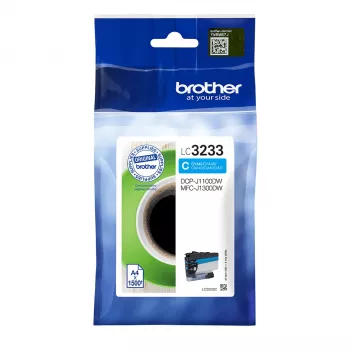 Cartuccia Brother LC-3233C ciano inchiostro 1500 pagine DCP-J1100DW/MFC-J1300DW