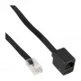 Prolunga ISDN InLine RJ45 8P8C connettore maschio / femmina 68825 6 m