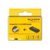 Adattatore attivo DisplayPort 1.4 su HDMI DELOCK 8K HDR nero