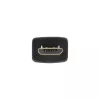 Cavo piatto Micro USB 2.0 InLine, USB A / Micro-B, nero / oro, 2 m