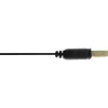 Cavo piatto Micro USB 2.0 InLine, USB A / Micro-B, nero / oro, 2 m