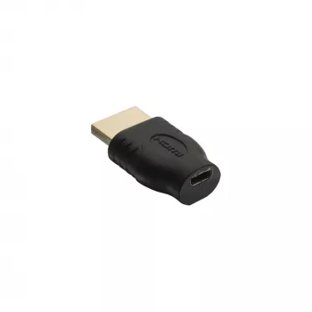 Adattatore HDMI InLine connettore maschio HDMI A / connettore femmina HDMI D placcato oro 17690A