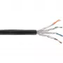 Cavo da installazione per esterni InLine S/FTP PiMF Cat.7a AWG23 rame 1200 MHz PE, 50 m
