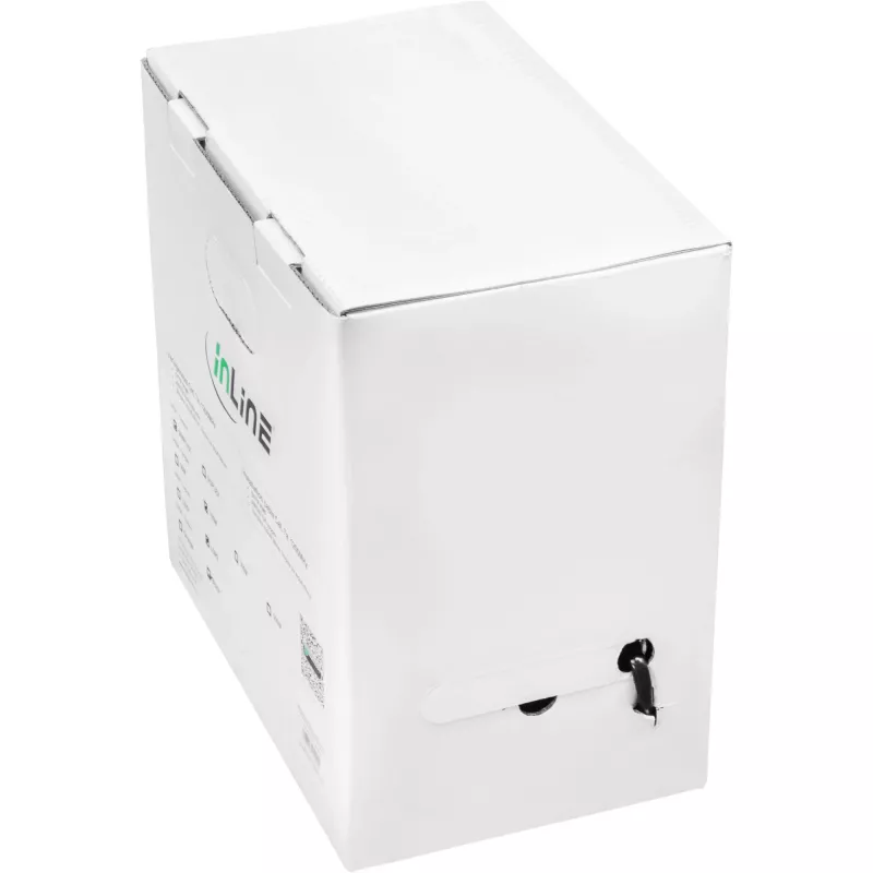 Cavo da installazione per esterni InLine S/FTP PiMF Cat.7a AWG 23 rame 1200 MHz PE, 100 m