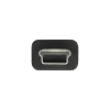 Cavo mini USB 2.0 InLine, connettore maschio USB Type-A / connettore maschio Mini B, 5 poli, nero, 0,5 m
