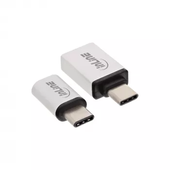 Set adattatori USB-C InLine 35809 USB-C M a Micro-USB F USB3.0 A F
