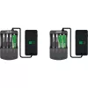 Caricabatterie InLine per batterie ricaricabili al litio e NiCd+NiMH, 1 pz.