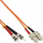 Cavo in fibra ottica duplex InLine SC/ST 50/125µm OM2 3 m