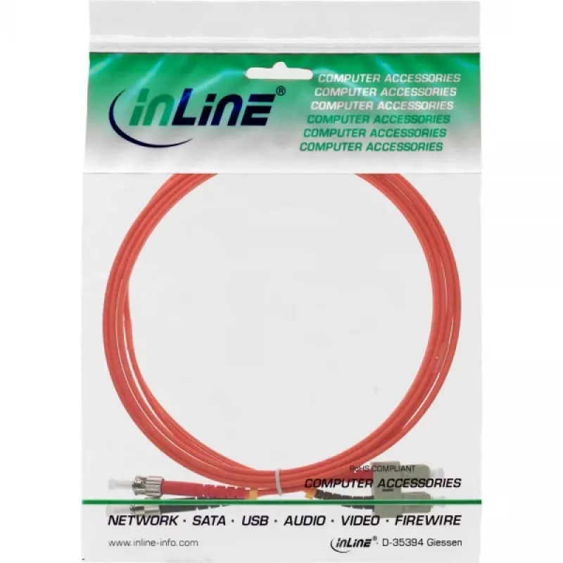 Cavo in fibra ottica duplex InLine SC/ST 50/125µm OM2 3 m