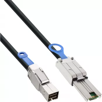 Cavo Mini-SAS-HD esterno InLine SFF-8644 su SFF-8088 6Gb/s 0,5 m