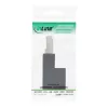 Adattatore per patch cable InLine Cat.6A, RJ45 maschio / femmina, angolato 90° verso l'alto