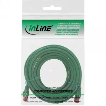Patch cable InLine S/FTP PiMF Cat.6 250MHz rame halogen-free verde 7,5 m