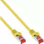 Cavo patch InLine S/FTP PiMF Cat.6 250 MHz rame halogen-free giallo 5 m