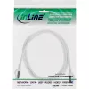 Cavo patch InLine, Cat.6A, S/FTP, TPE flessibile, bianco, 1m
