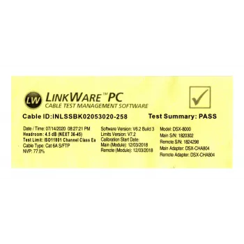 Cavo patch InLine, Cat.6A, S/FTP, TPE flessibile, bianco, 1,5m