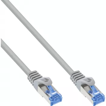 Cavo patch InLine, Cat.6A, S/FTP, TPE flessibile, grigio, 2m
