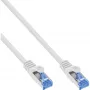 Cavo patch InLine, Cat.6A, S/FTP, TPE flessibile, bianco, 7,5m