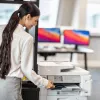 Stampante multifunzione a getto d'inchiostro a colori Brother MFC-J5955DW, A3, 1200 x 4800 DPI, 30 ppm, Wi-Fi, bianca