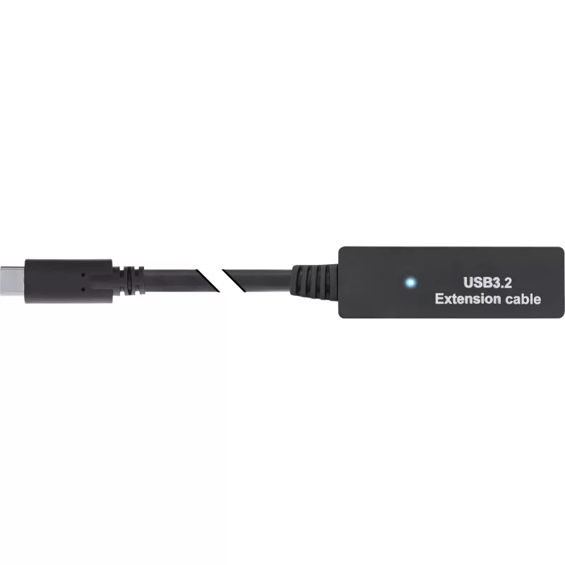 Prolunga attiva USB 3.2 Gen.1 InLine, connettore maschio USB-C su connettore femmina USB-A, 5 m
