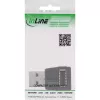 Adattatore USB 3.2 InLine, connettore maschio USB-A su connettore femmina USB-E frontpanel interno