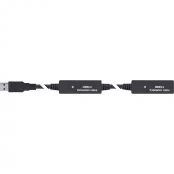 Prolunga attiva USB 3.2 Gen.1 InLine, connettore maschio USB-A su connettore femmina USB-C, 15m
