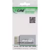 Adattatore USB 3.2 InLine, connettore maschio USB-E frontpanel interno su connettore femmina USB-A