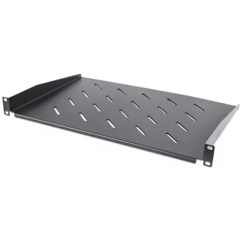 Ripiano a mensola estraibile Intellinet 19 pollici, 1U, profondità ripiano 300 mm, ventilato, max. 25 kg, nero, tre anni di garanzia