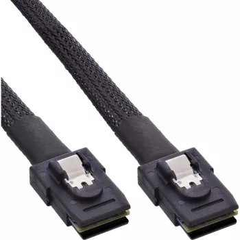 Cavo SAS interno InLine Mini-SAS SFF-8087 su Mini-SAS SFF-8087, con sideband, 0,75 m