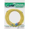 Cavo in fibra ottica duplex InLine LC/SC 9/125µm OS2 25m