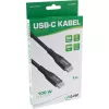 Cavo USB 2.0 InLine connettore USB-C/connettore USB-C cavo a ricarica rapida 100W 1m