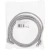 Cavo patch InLine angolato alto/basso S/FTP (PiMf) Cat.6 PVC rame grigio 2,67m