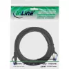 Cavo patch InLine corazzato U/FTP Cat.6A nero 5m