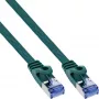 Cavo patch piatto InLine U/FTP Cat.6A verde 0,5 m