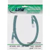 Cavo patch piatto InLine U/FTP Cat.6A verde 0,5 m