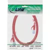 InLine cavo patch piatto, U/FTP, Cat.6A, rosso, 2m