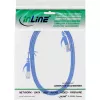 InLine cavo patch piatto, U/FTP, Cat.6A, blu, 0,5m