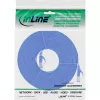 InLine cavo patch piatto, U/FTP, Cat.6A, blu, 5m