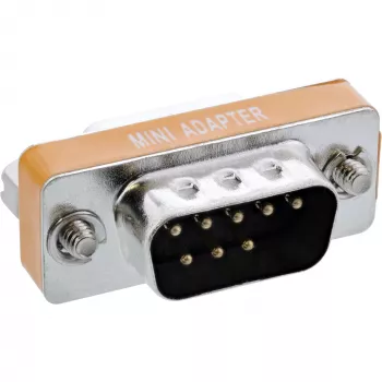 InLine adattatore null-modem DB9 pin maschio / femmina
